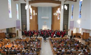 The Oregon Chorale performing in 2018